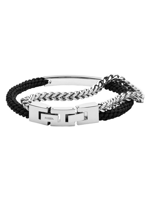 Fossil Vintage Casual Silver Bracelet JF03325040