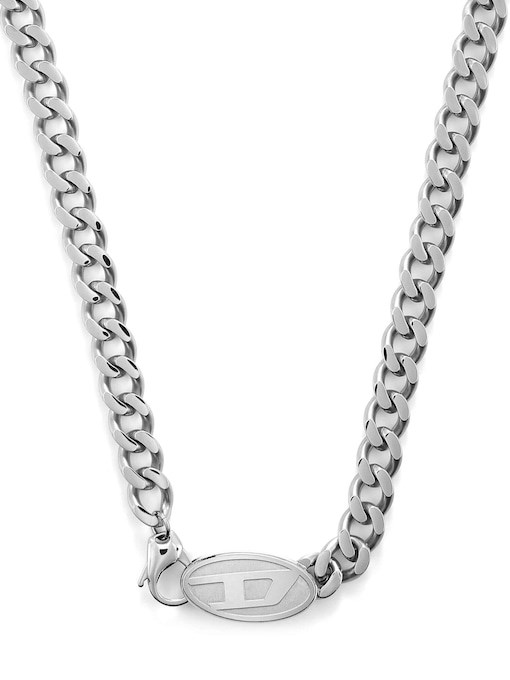 Diesel Steel Silver Necklace DX1509040