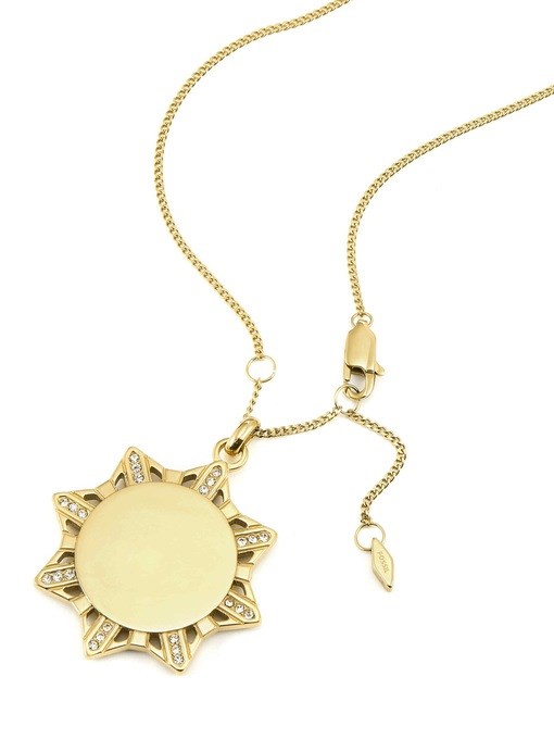 Fossil Jewelry Gold Necklace JOF01094710 Fossil Jewelry Gold Necklace JOF01094710