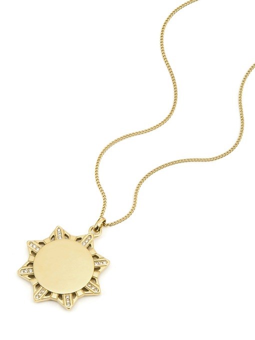 Fossil Jewelry Gold Necklace JOF01094710 Fossil Jewelry Gold Necklace JOF01094710