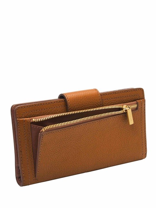 Fossil Logan Brown Clutch SL7830216