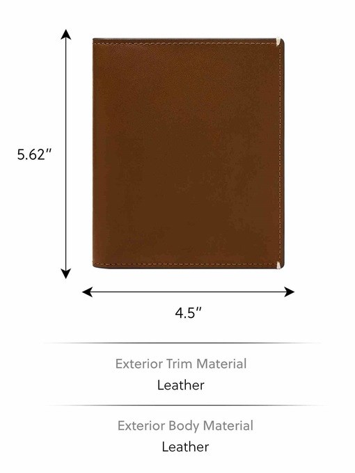 Fossil Westover Brown Passport Case MLG0794210