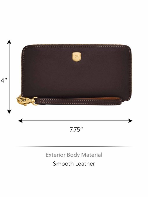 Fossil Lennox Brown Clutch SL10037203