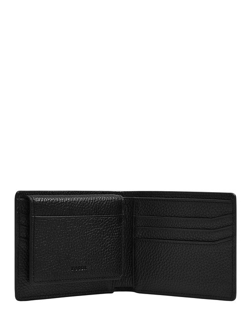 Fossil Huntington Black Wallet ML4673001 Fossil Huntington Black Wallet ML4673001