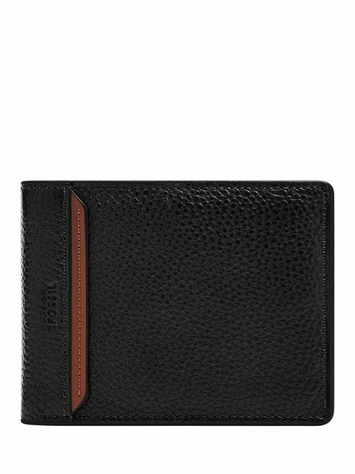 Fossil Huntington Black Wallet ML4674001