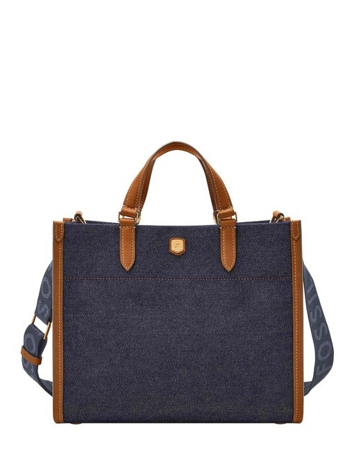 Fossil Gemma Blue Tote ZB11073423