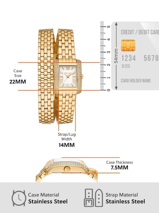 Michael Kors Emery Gold Watch MK4833