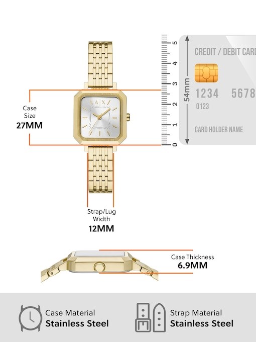 Armani Exchange Gold Watch AX5725