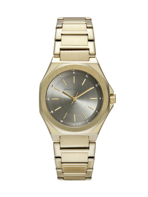 Armani Exchange Gold Watch AX4614