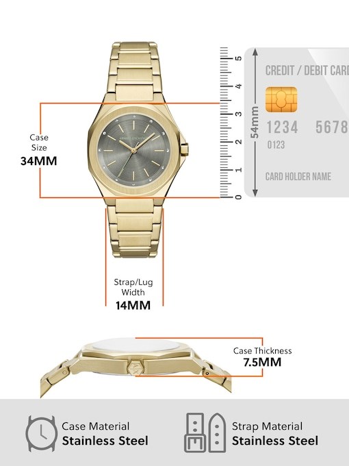 Armani Exchange Gold Watch AX4614