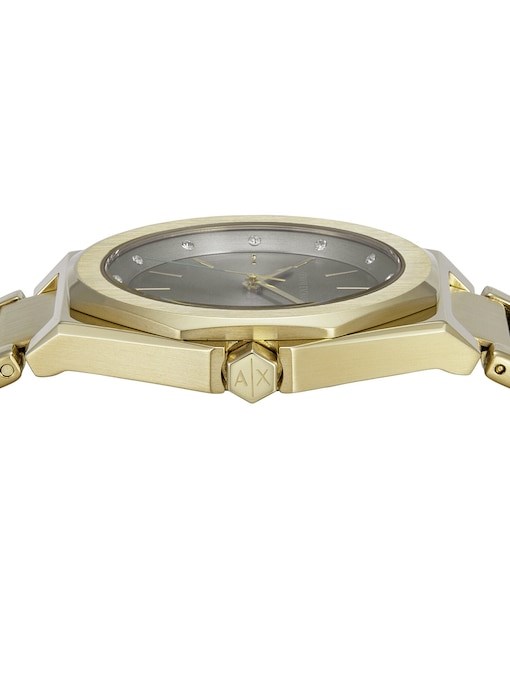 Armani Exchange Gold Watch AX4614