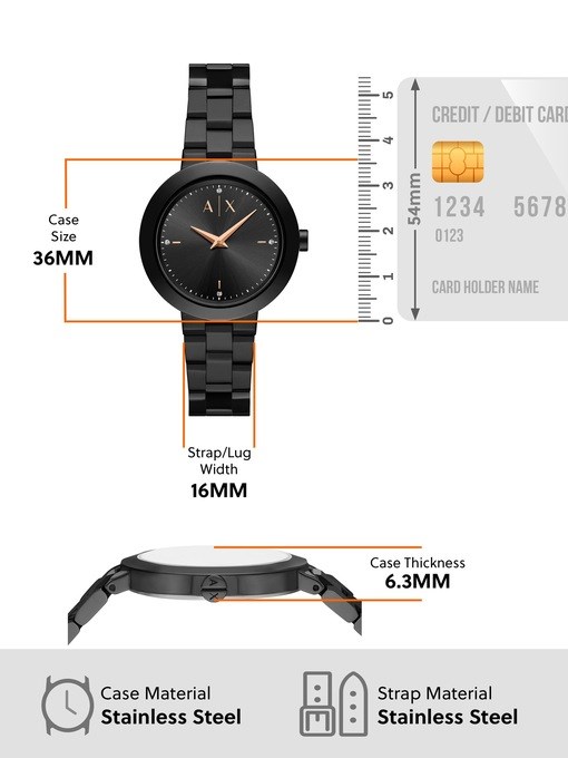 Armani Exchange Black Watch AX5173