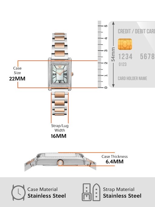 Emporio Armani Two Tone Watch AR11626