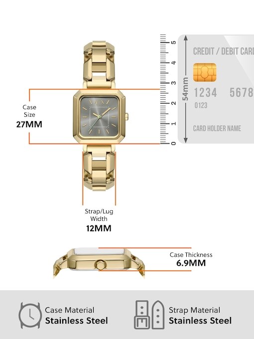 Armani Exchange Gold Watch AX5726