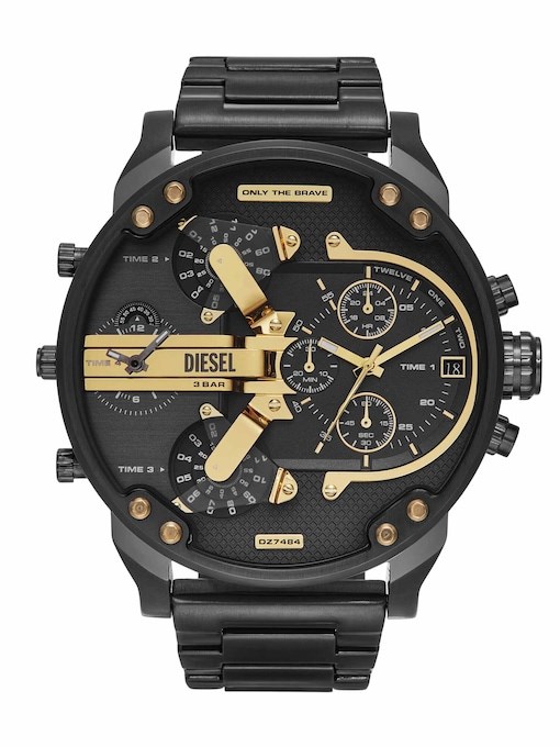 Diesel Mr. Daddy Gun-Metal Watch DZ7484