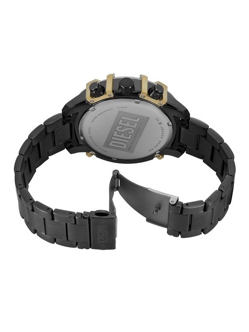 Diesel Griffed Gun-Metal Watch DZ4668