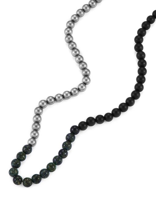 Armani Exchange Silver Necklace AXG0140040