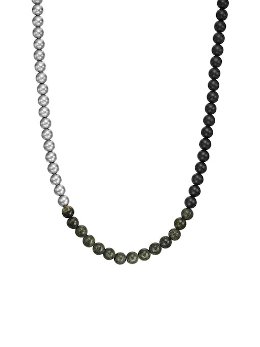 Armani Exchange Gunmetal Necklace AXG0150060