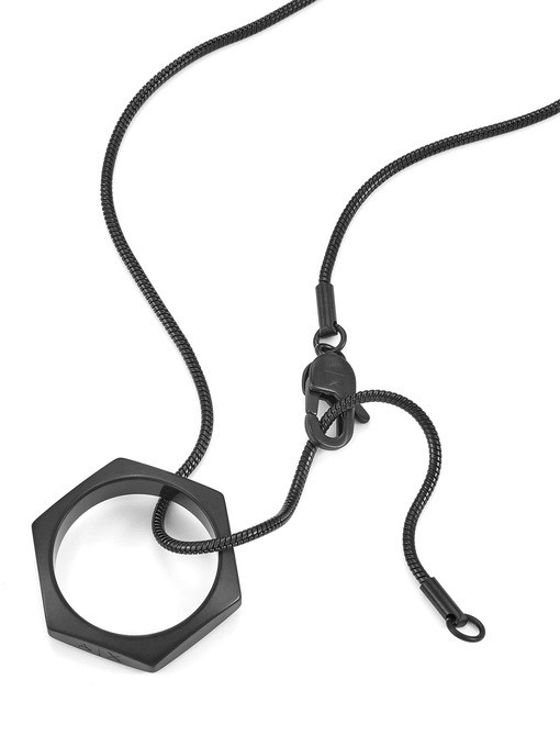 Armani Exchange Black Pendant AXG0137001