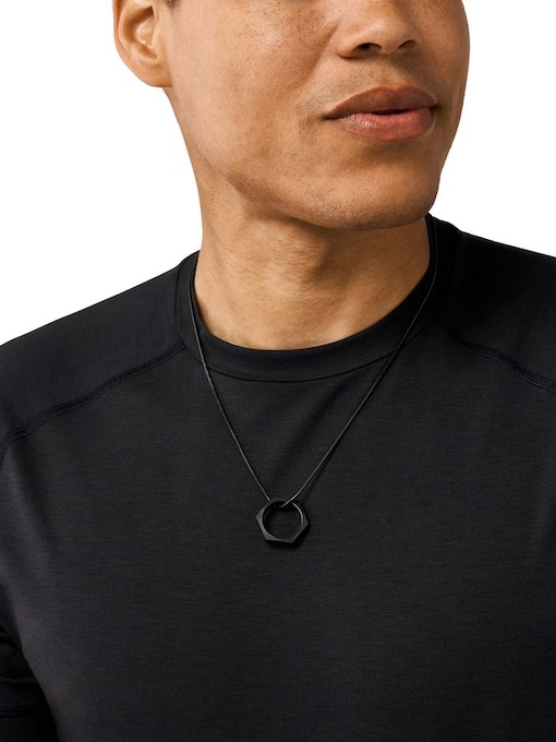 Armani Exchange Black Pendant AXG0137001