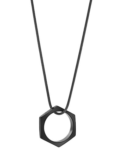 Armani Exchange Black Pendant AXG0137001