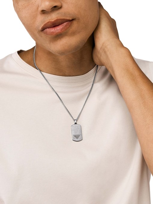 Emporio Armani Silver Pendant EGS3125040