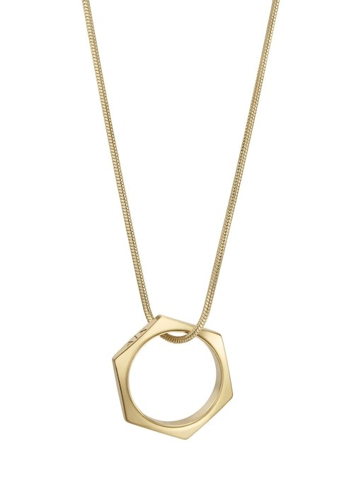 Armani Exchange Gold Pendant AXG0136710