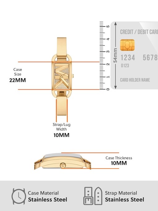 Michael Kors Mk Empire Gold Watch MK4840