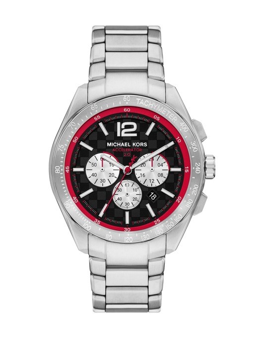 Michael Kors Accelerator 2.0 Silver Watch MK9176