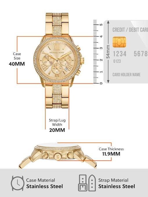 Michael Kors Brynn Gold Watch MK7504