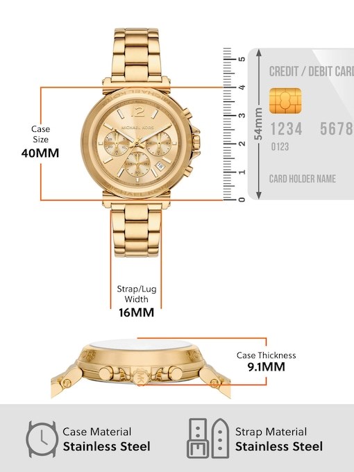 Michael Kors Maren Gold Watch MK7493