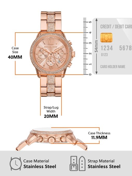 Michael Kors Brynn Rose Gold Watch MK7505