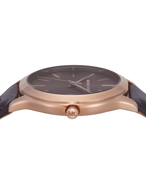 Michael Kors Slim Runway Brown Watch MK7489