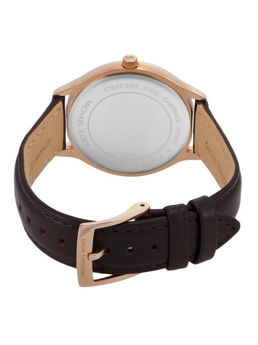 Michael Kors Slim Runway Brown Watch MK7489