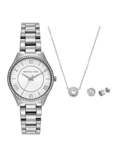 Michael Kors Lauryn Silver Watch MK4851SET