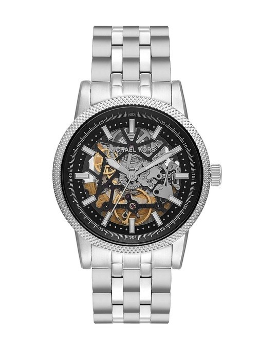 Michael Kors Hutton Silver Watch MKO1076