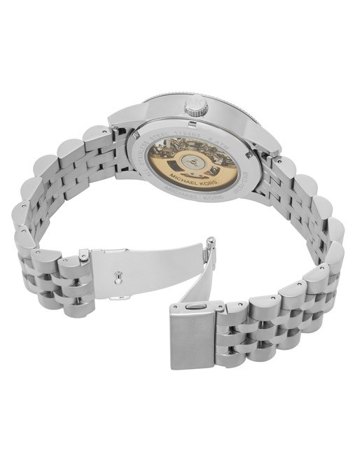 Michael Kors Hutton Silver Watch MKO1076