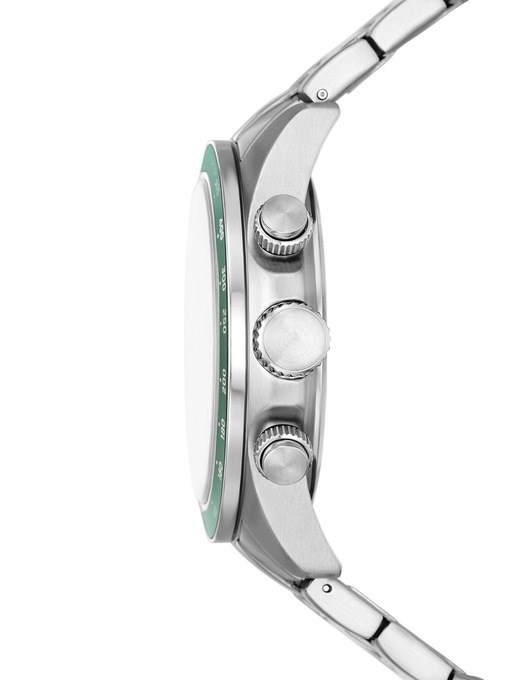 Fossil Autocross Silver Watch BQ2878
