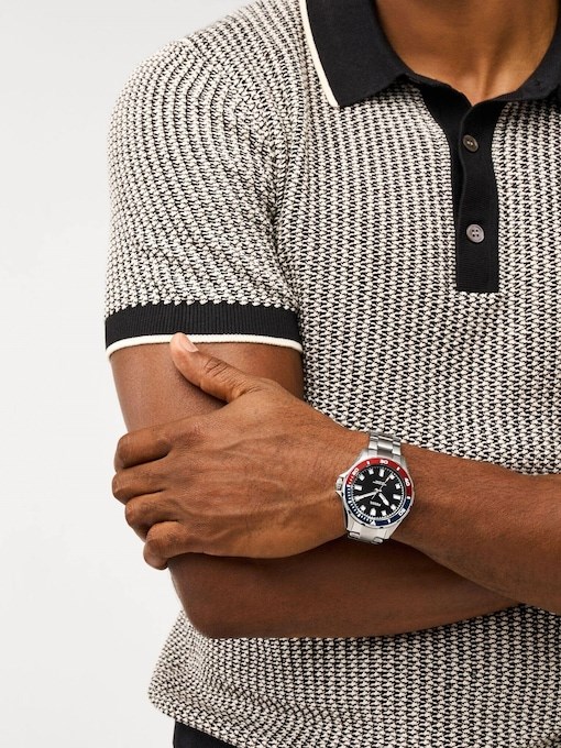 Fossil Dalton Silver Watch BQ2883
