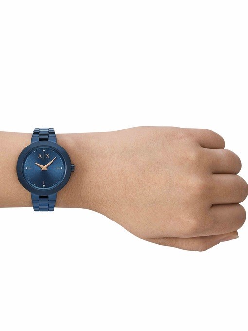 Armani Exchange Blue Watch AX5175