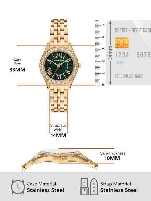 Michael Kors Harlowe Gold Watch MK4870