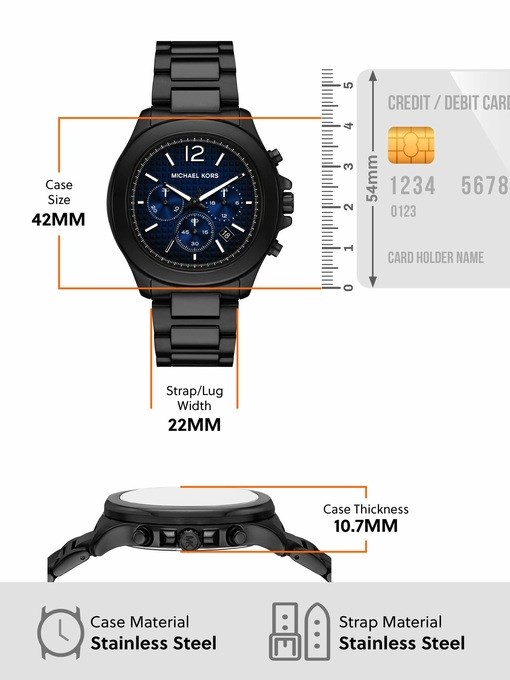 Michael Kors Sage Black Watch MK9193