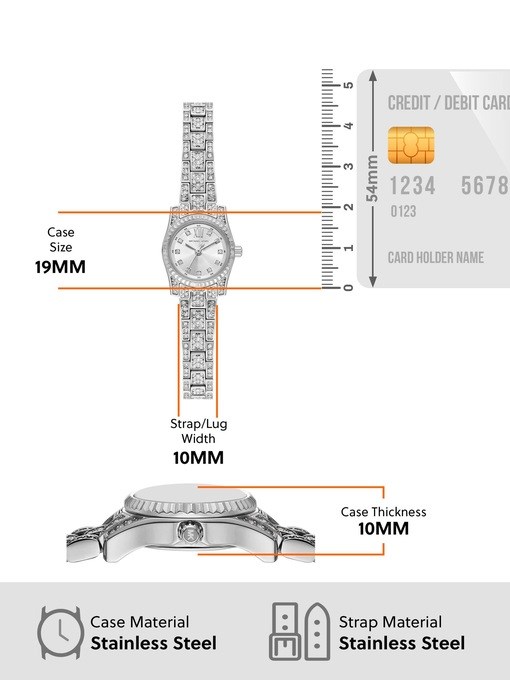 Michael Kors Lexington Silver Watch MK4864 Michael Kors Lexington Silver Watch MK4864