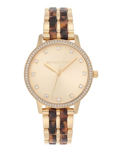 Michael Kors Outlet Melissa Two Tone Watch MK4395