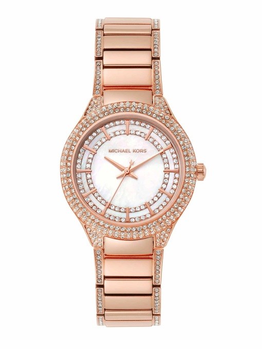 Michael Kors Outlet Sylvia Rose Gold Watch MK4656