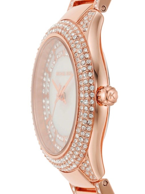 Michael Kors Outlet Sylvia Rose Gold Watch MK4656