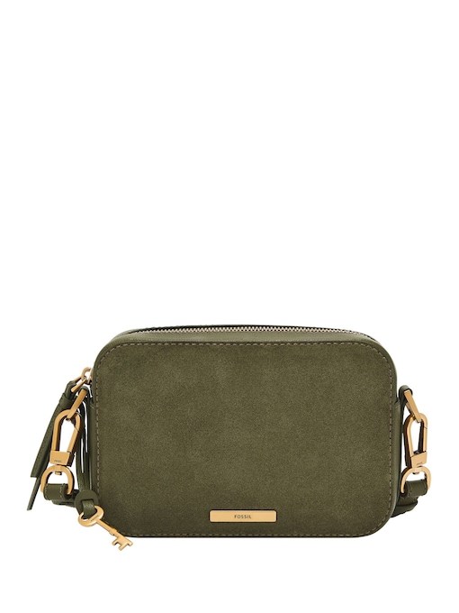Fossil Bryce Green Crossbody Bag SHB3214318