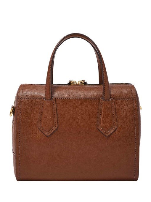 Fossil Wren Brown Satchel Bag SHB3234210