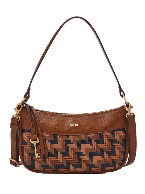 Fossil Skylar Brown Small Crossbody Bag SHB3223762