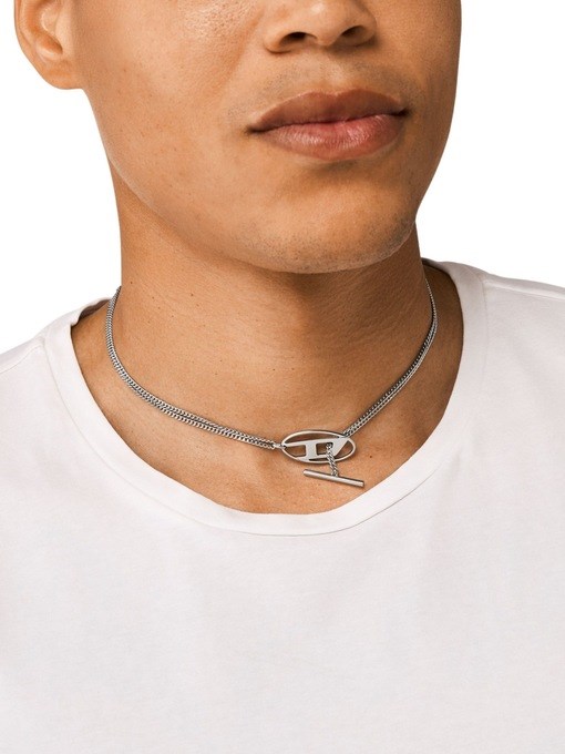 Diesel Chain Necklace Silver Necklace DX1534040